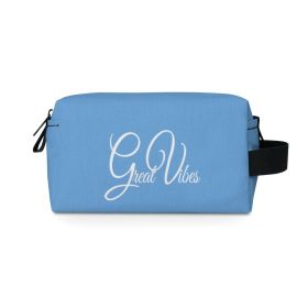 Accessories Bag Travel Pouch, Travel Gift, Couples Gift, Self Care Gift For Him/her - Light Blue