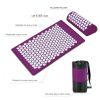 Yoga Massage Mat Acupressure Relieve Stress Back Cushion Massage Yoga Mat Back Pain Relief Needle Pad With Pillow